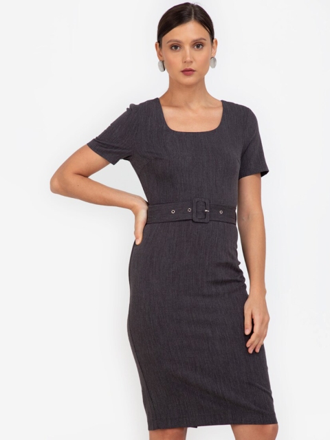 

ZALORA WORK Black A-Line Dress