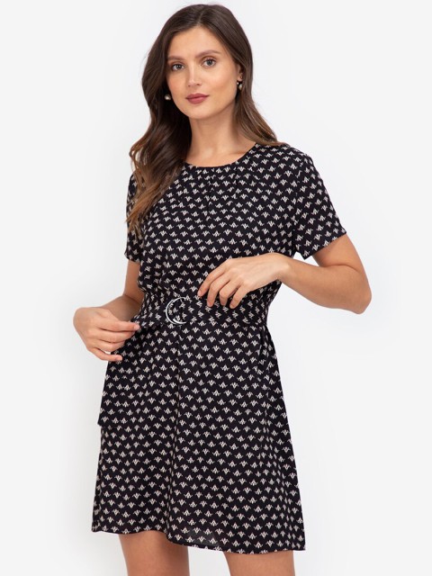 

ZALORA WORK Multicoloured A-Line Dress, Multi