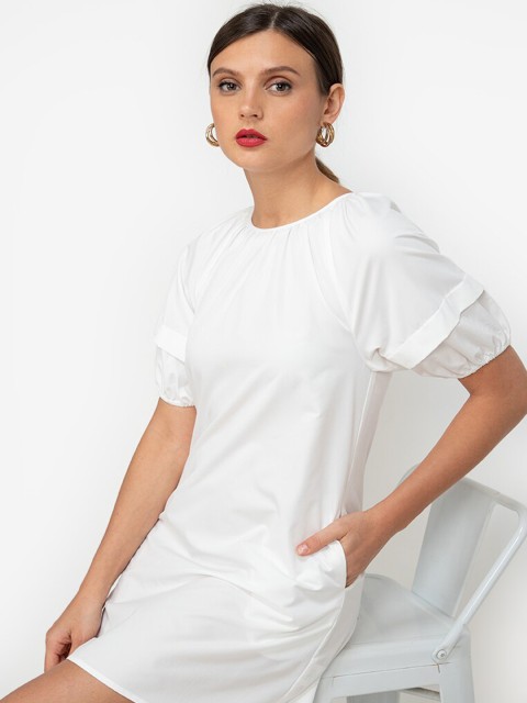 

ZALORA WORK White A-Line Dress