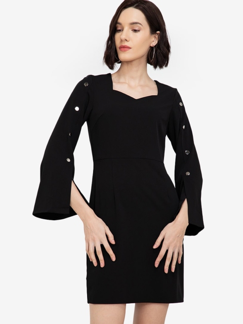 

ZALORA WORK Black A-Line Dress