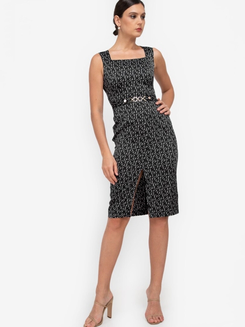 

ZALORA WORK Black Bodycon Dress