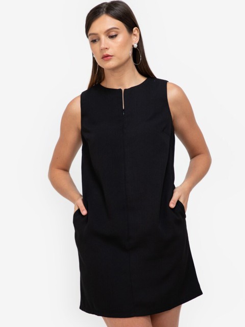 

ZALORA WORK Black A-Line Dress