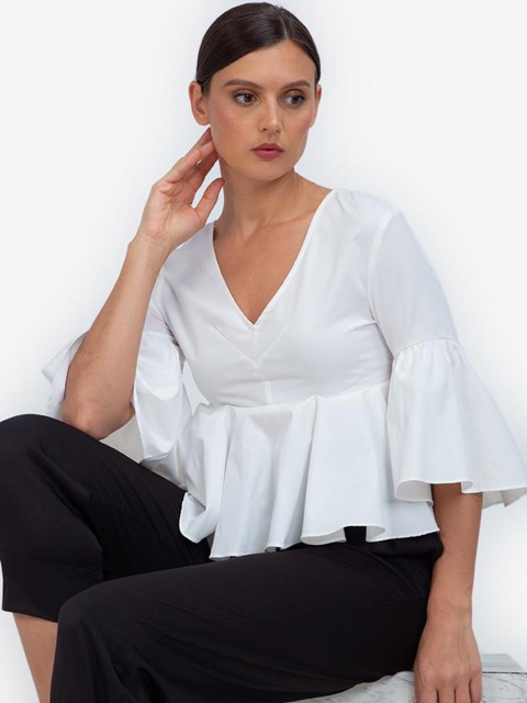

ZALORA WORK Women White Top