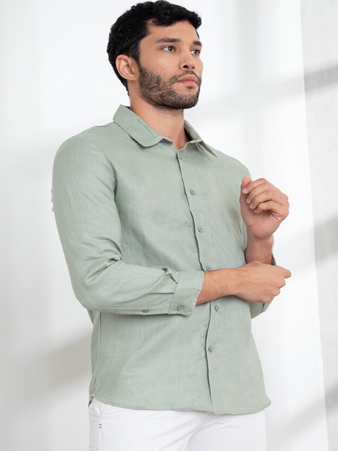 

ORIGIN BY ZALORA Men Green Casual Shirt
