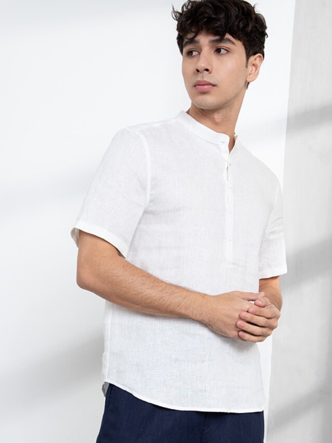 

ORIGIN BY ZALORA Men White Casual Shirt