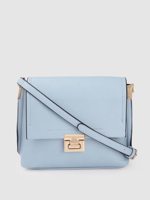 

Van Heusen Blue Solid Sling Bag