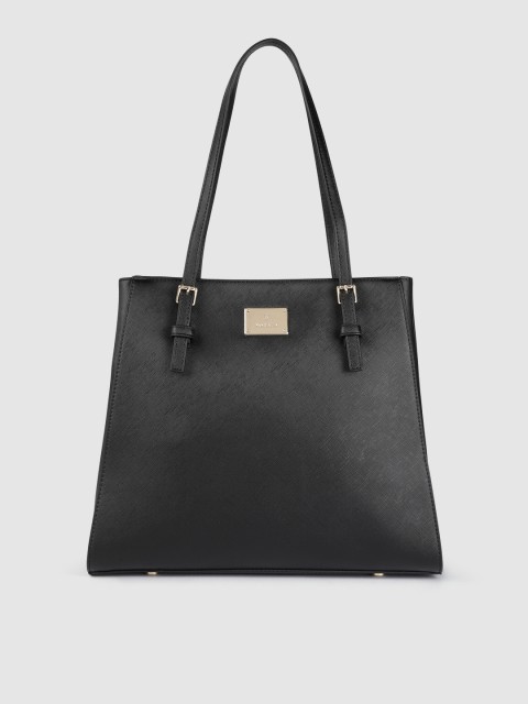 

Van Heusen Black Solid Shoulder Bag