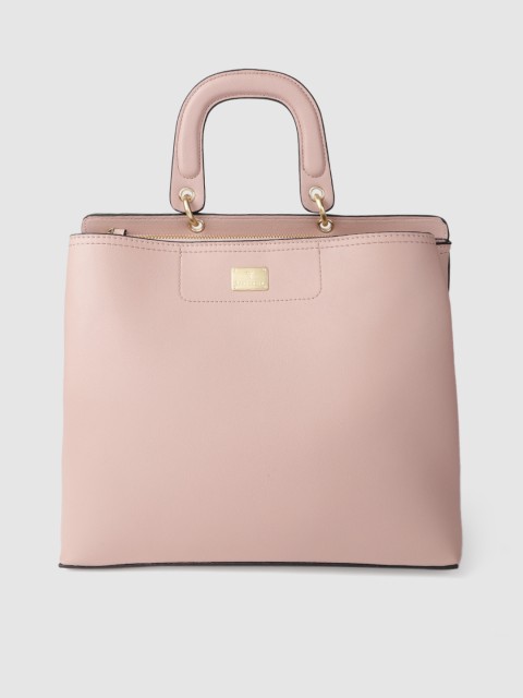 

Van Heusen Pink Solid Handheld Bag