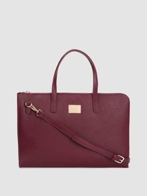 

Van Heusen Women Burgundy 14 Inch Laptop Bag