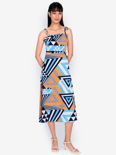 

ZALORA BASICS Multicoloured A-Line Dress, Multi