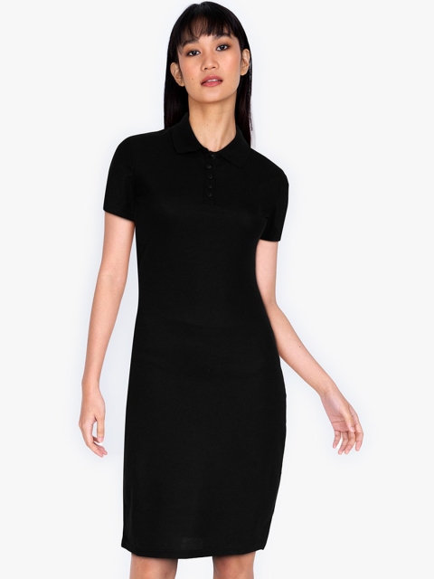

ZALORA BASICS Black Bodycon Dress