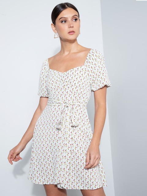 

ZALORA OCCASION Multicoloured A-Line Dress, Multi