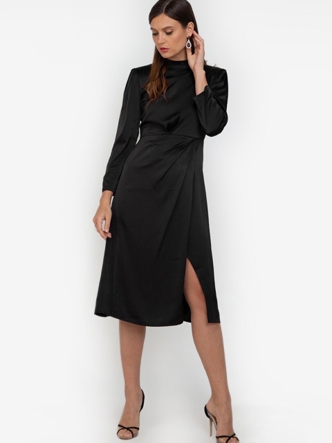 

ZALORA OCCASION Black A-Line Midi Dress