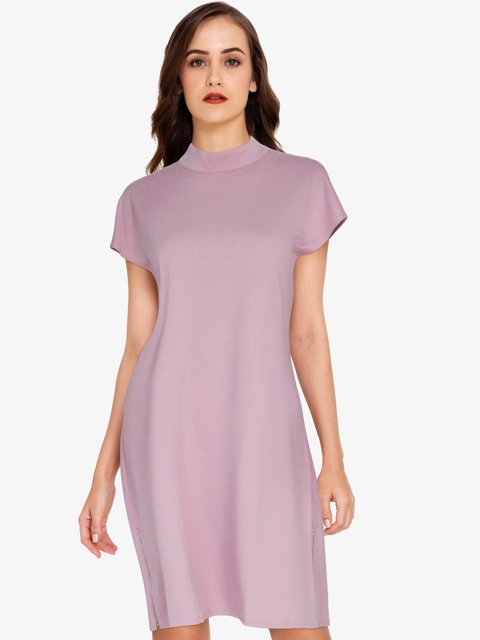 

ZALORA WORK Mauve A-Line Dress