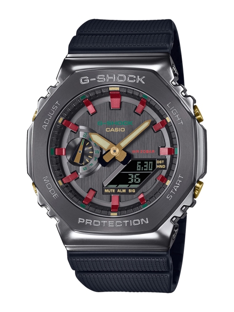 

CASIO Men Black Dial & Black Straps Analogue and Digital Chronograph Watch G1180