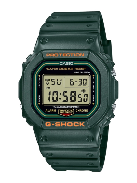 

CASIO Men Green Dial & Green Bracelet Style Straps Digital Chronograph Watch G1173