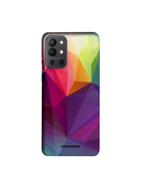 

CelfieDesign Multicoloured Crystal Art OnePlus 9R Slim Case, Multi