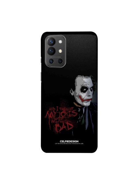 

CelfieDesign Black & Grey Jokers Sarcasm Quirky Printed OnePlus 9R Slim Back Cover