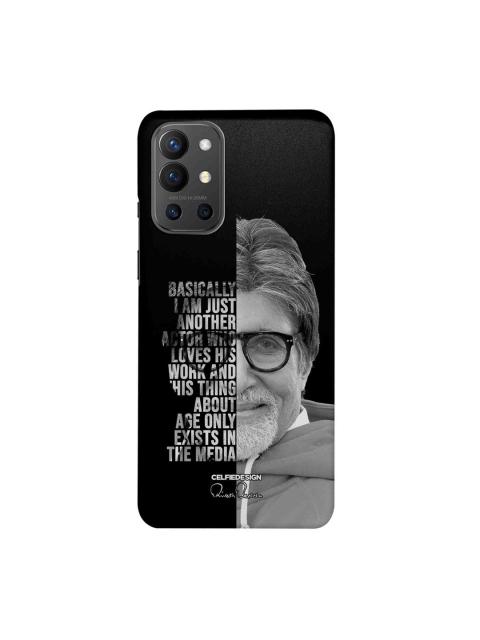 

CelfieDesign Black AB Wise Words OnePlus 9R Slim Case
