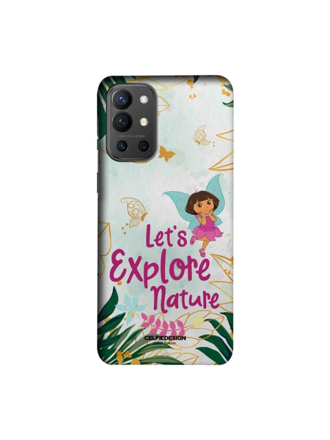 

CelfieDesign Multicoloured Explore with Dora OnePlus 9R Back Case, Multi