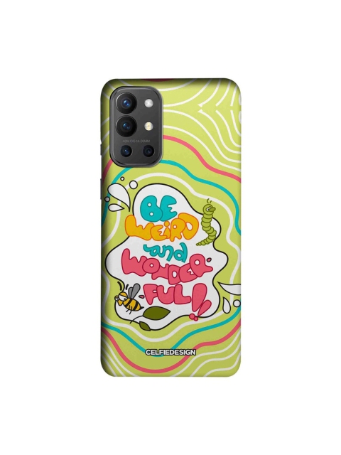 

CelfieDesign Multicoloured Be Weird And Wonderful OnePlus 9R Back Case, Multi