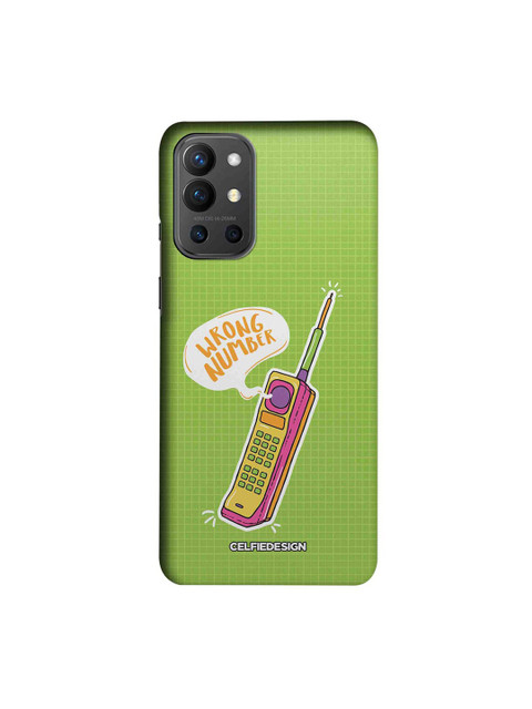 

CelfieDesign Multicolured Handset OnePlus 9R Back Case, Multi