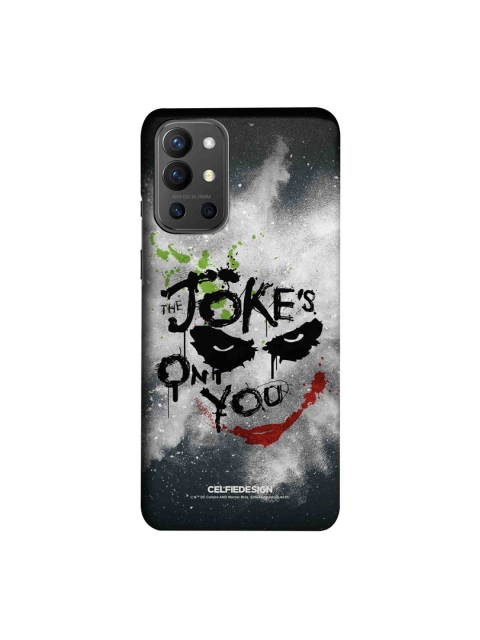 

CelfieDesign Black & Grey The Jokes on you OnePlus 9R Back Case