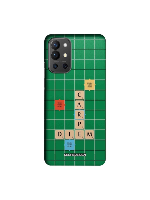 

CelfieDesign Green & Beige Scrabble Game OnePlus 9R Back Case