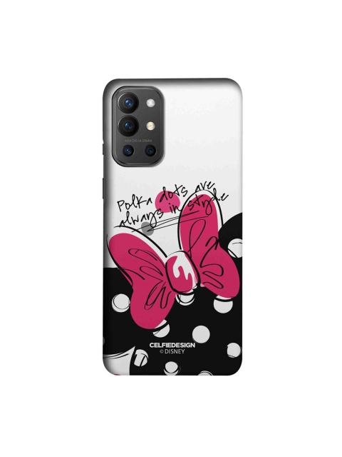

CelfieDesign Multicoloured Polka Minnie OnePlus 9R Back Case, Multi