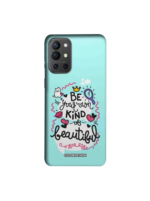 

CelfieDesign Blue & White Be Your Own Kind Of Beautiful OnePlus 9R Back Case