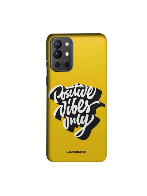 

CelfieDesign Multicoloured Positive Vibes only - Slim Case for OnePlus 9R, Multi