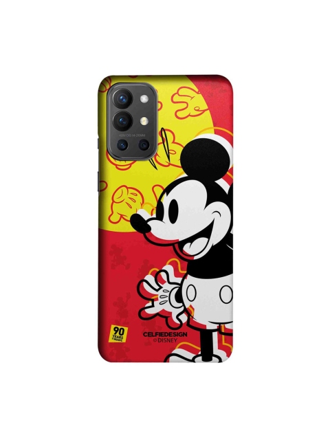 

CelfieDesign Multicoloured Mickey Red Yellow - Slim Case for OnePlus 9R, Multi