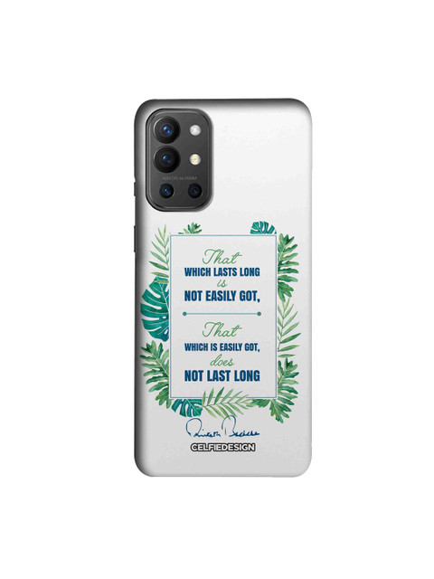 

CelfieDesign Multi-coloured Lasts Long AB Quotes - Slim Case for OnePlus 9R