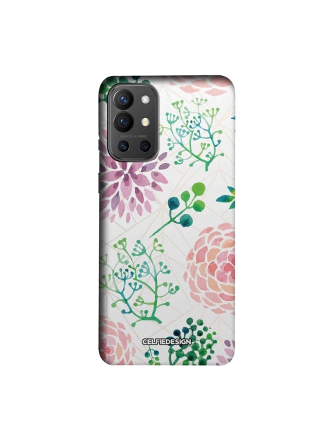 

CelfieDesign Multi-coloured Ferns and Flowers - Slim Case for OnePlus 9R