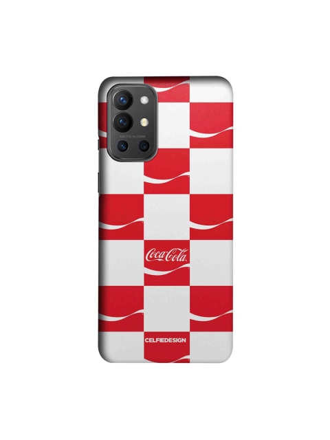 

CelfieDesign Red & White Dynamic Ribbon Slim Case for OnePlus 9R