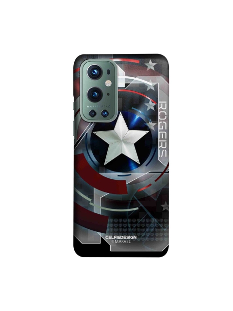 

CelfieDesign Multicoloured Cap Am Rogers Print OnePlus 9 Pro Back Case, Multi