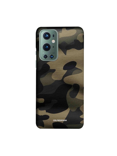 

CelfieDesign Green Camouflage Printed OnePlus 9 Pro Slim Back Case