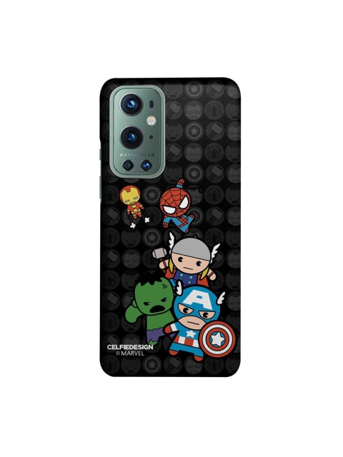 

CelfieDesign Black Kawaii Art Marvel Comics -OnePlus 9 Pro Slim Back Case