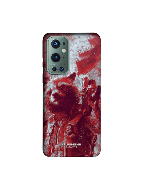 

CelfieDesign Red Graphic Printed OnePlus 9 Pro Slim Back Case
