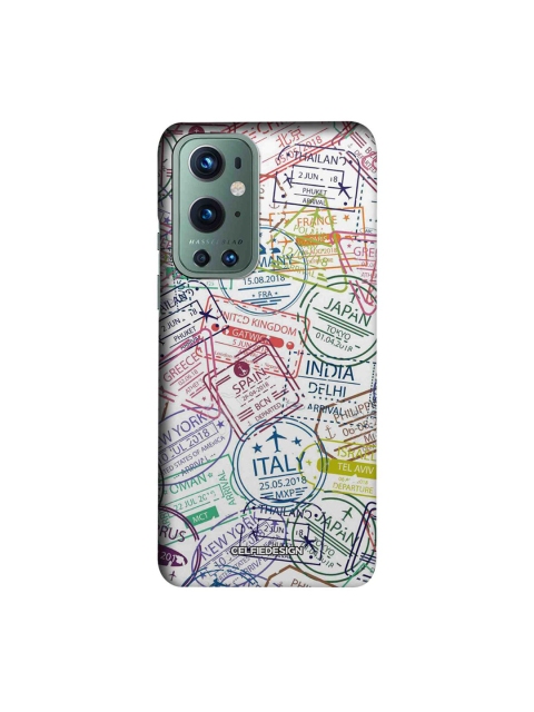 

CelfieDesign White Immigration Stamps Classic OnePlus 9 Pro Slim Case