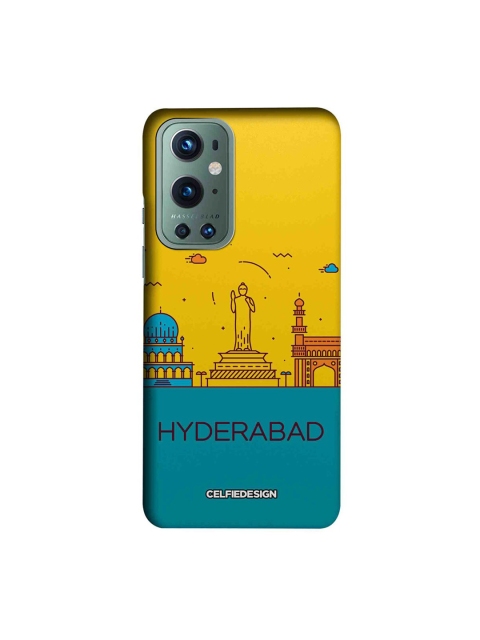 

CelfieDesign Yellow & Teal Hyderabad Skyline Slim Case for OnePlus 9 Pro