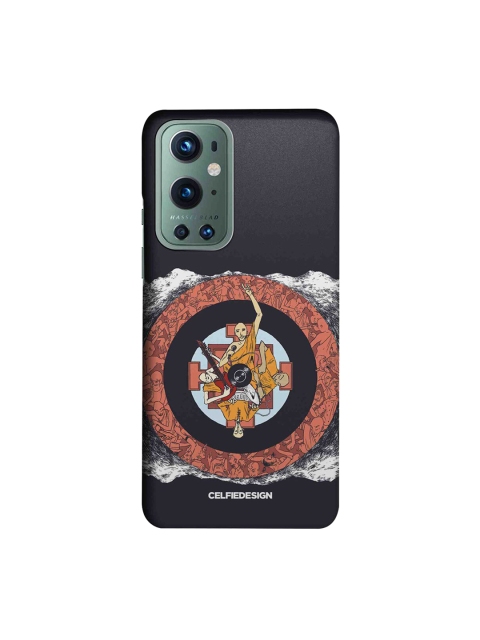 

CelfieDesign Multicoloured Printed Slim Back Case for OnePlus 9 Pro, Multi