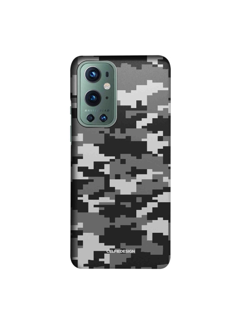 

CelfieDesign Grey & Black Camouflage Pixel Ash Grey - OnePlus 9 Pro Slim Back Case
