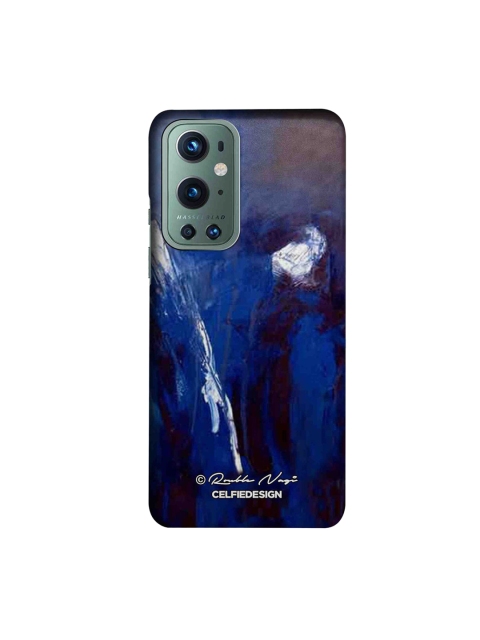 

CelfieDesign Blue & White Rainfall Slim Case OnePlus 9 Pro Back Cover