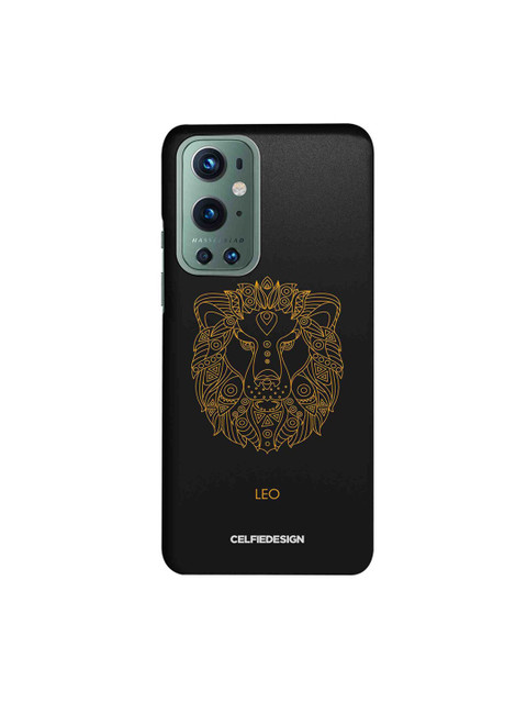 

CelfieDesign Black & Yellow Leo OnePlus 9 Pro Back Case