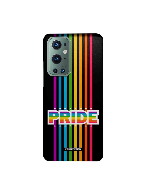 

CelfieDesign Multicoloured Pride Passion Black - OnePlus 9 Pro Slim Back Case, Multi