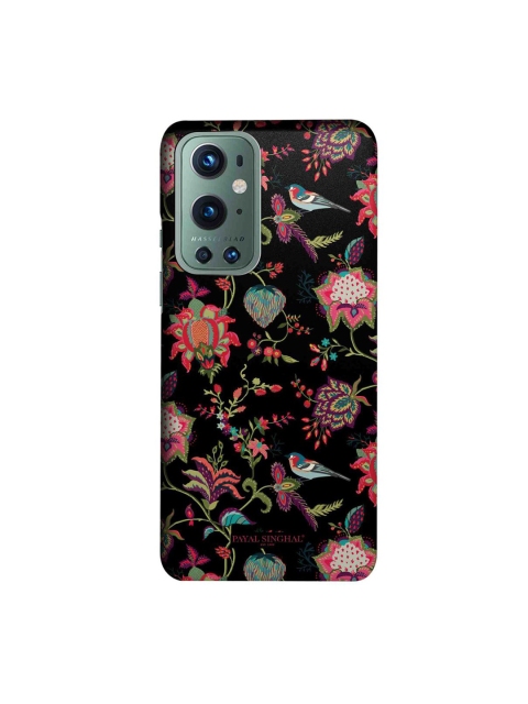 

CelfieDesign Black & Pink Payal Singhal Chidiya Slim Back Case for OnePlus 9 Pro