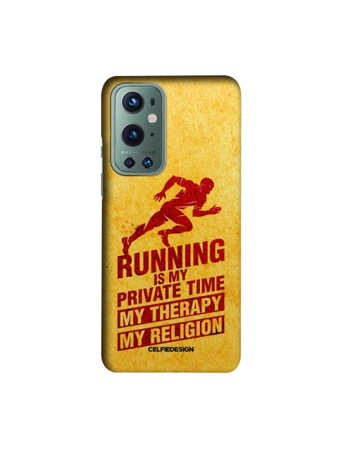 

CelfieDesign Yellow & Red Printed Slim Back Case for OnePlus 9 Pro