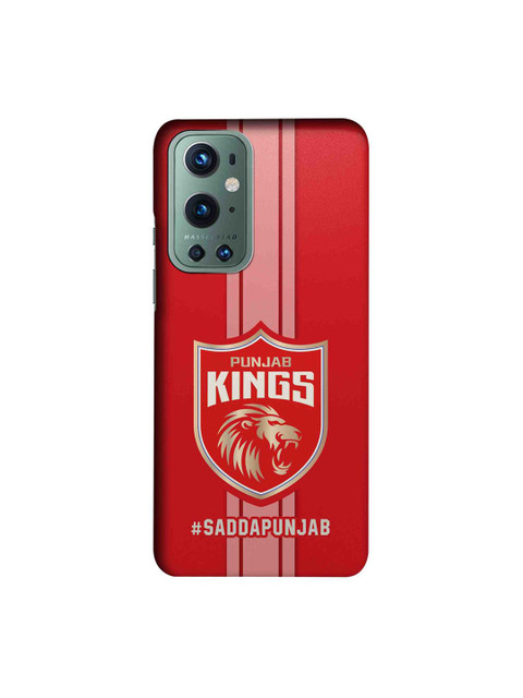 

CelfieDesign Pink & White Punjab Kings Stripes OnePlus 9 Pro Back Case