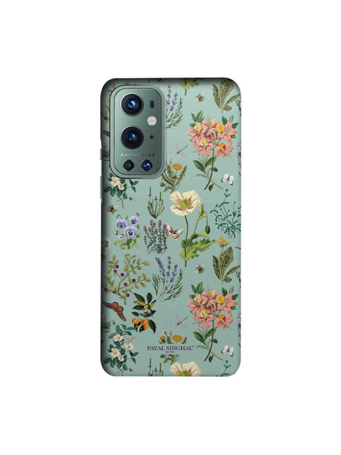 

CelfieDesign Multicoloured Payal Singhal Titli Aqua OnePlus 9 Pro Slim Case, Multi